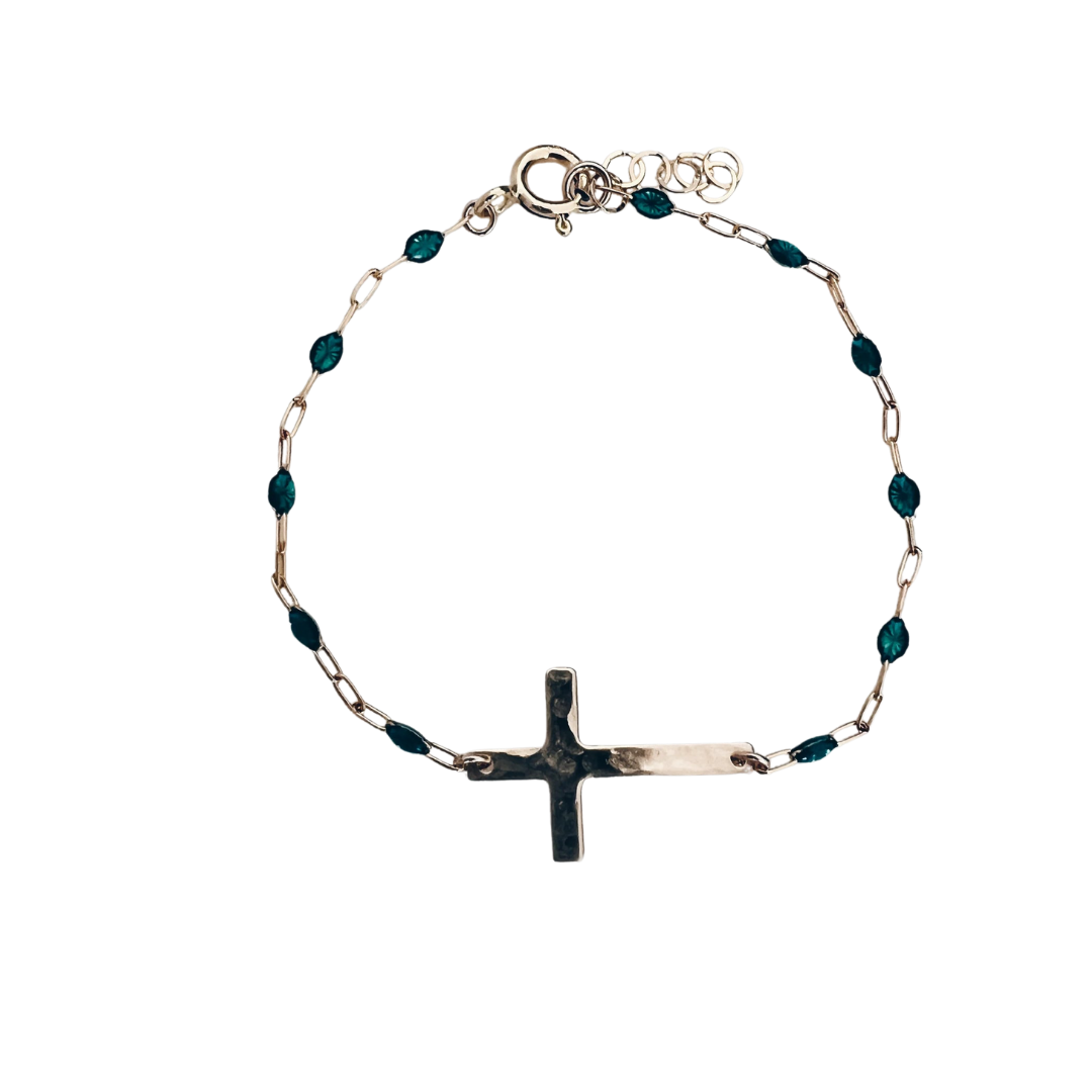 Cross Bracelet - 14k Gold Filled