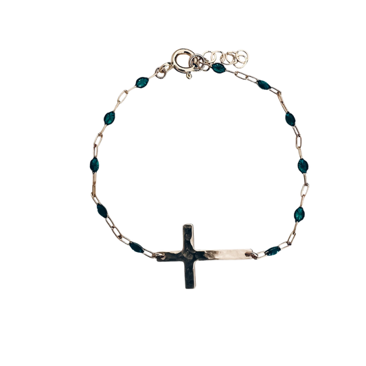 Cross Bracelet - 14k Gold Filled